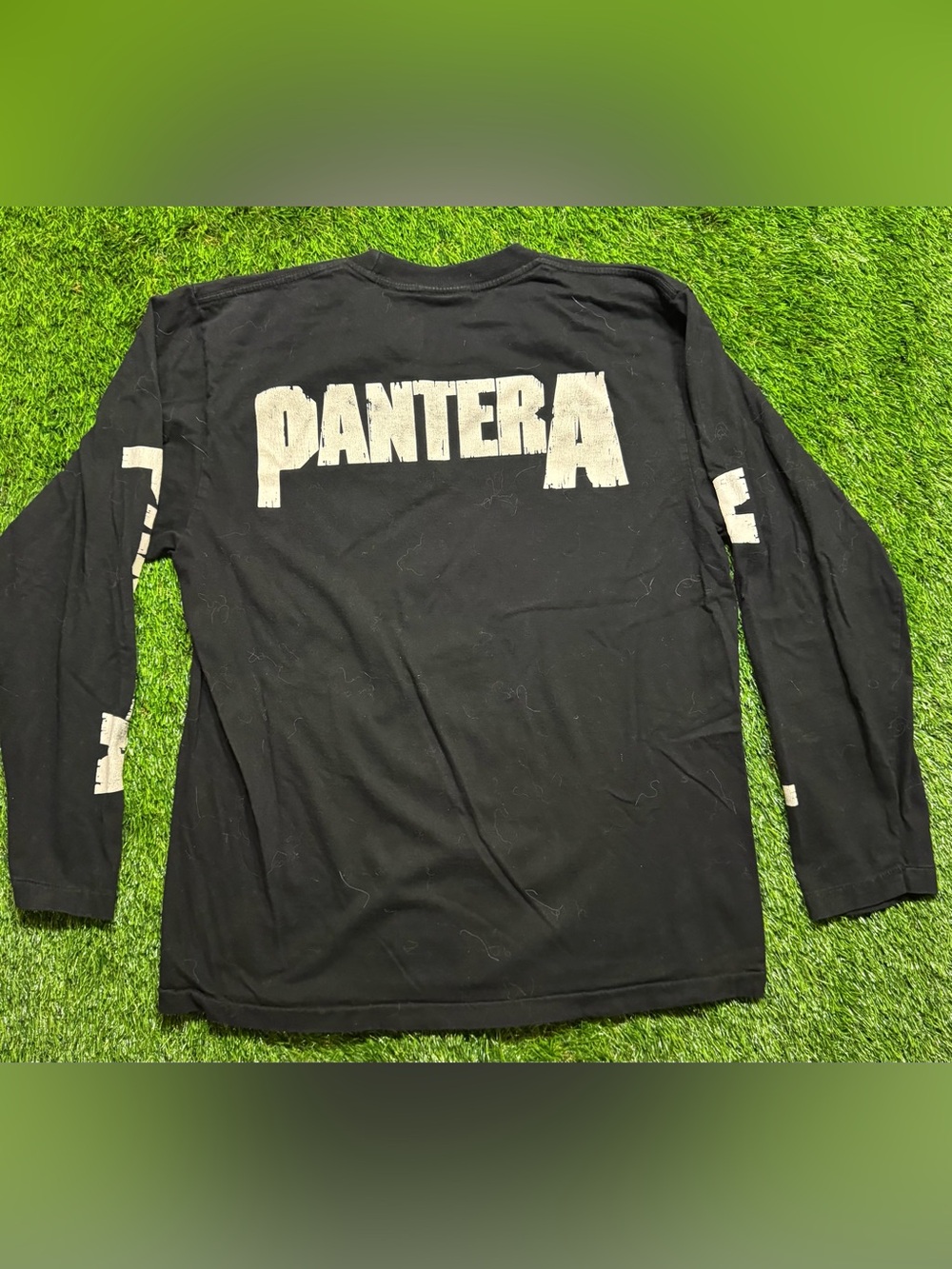 Pantera Walk Long Sleeve Shirt Mens L Black Skull Graphic Band Tee Sleeve Print - Picture 2 of 8